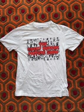 MAKE OFFER! The Rocky Horror Picture Show White Graphic Tee - t-shirt Men's Smal
